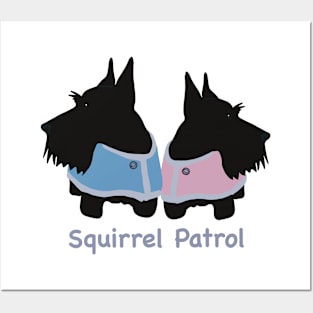 Scottie Squirrel Patrol Posters and Art